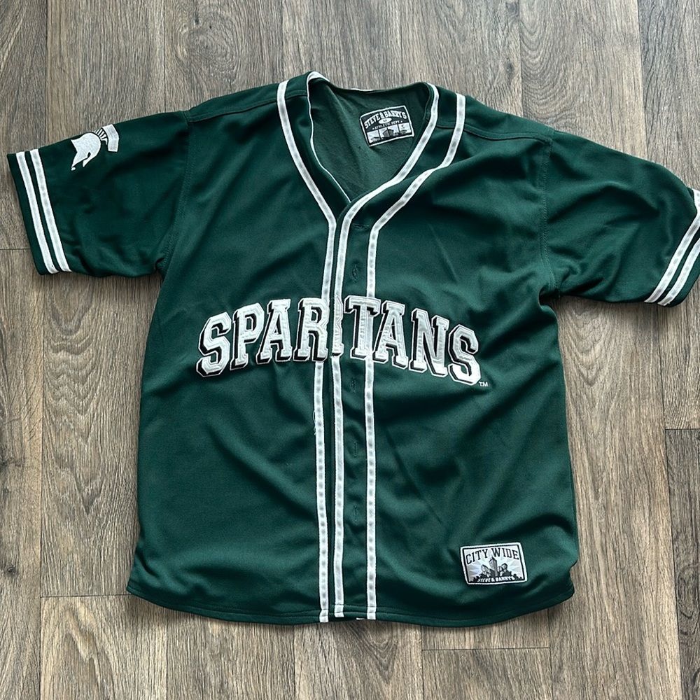 Michigan State Baseball Jersey